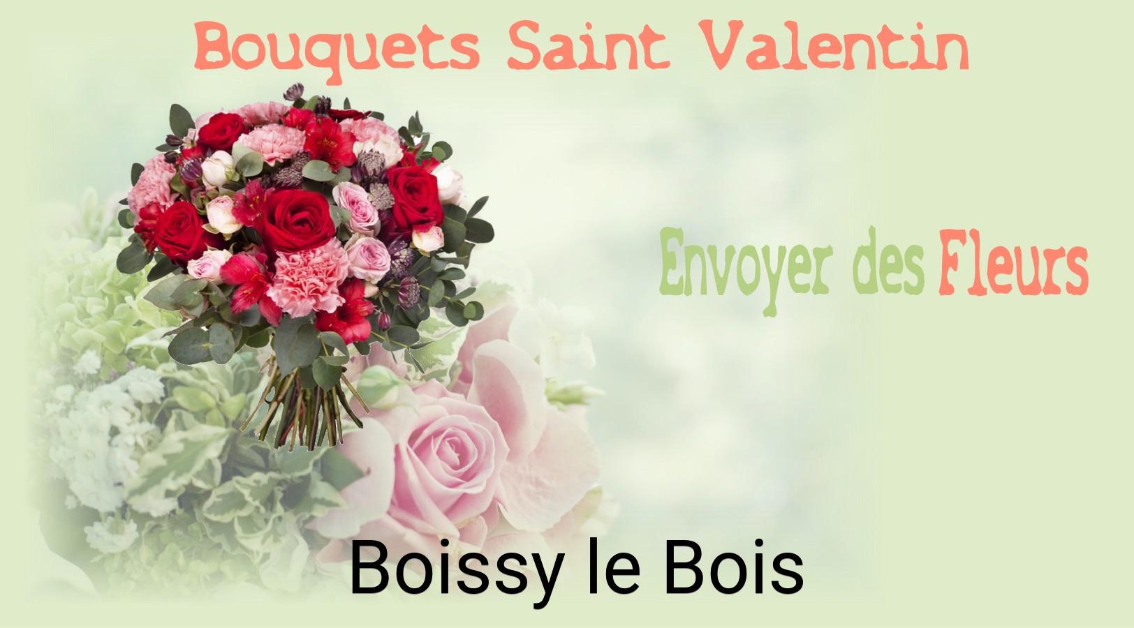 Roses de Saint-Valentin livrées à Boissy-le-Bois